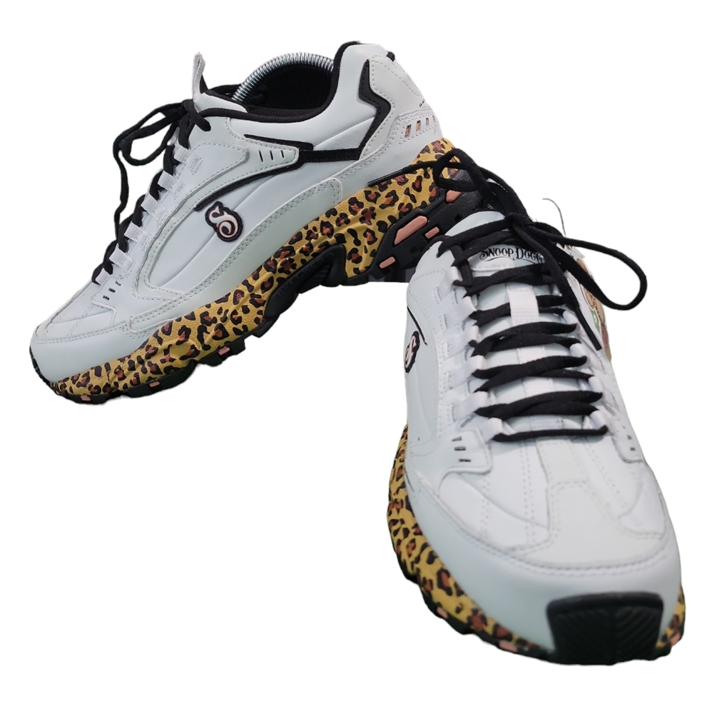 Skechers Snoop Dogg Dr Bombay Leather Sneakers Size 8.5 US